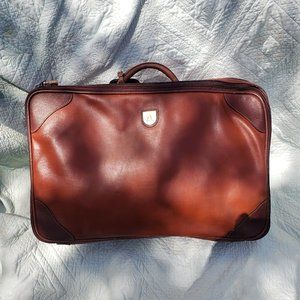 Vintage Leather Marc Cross Carry-on Size Luggage